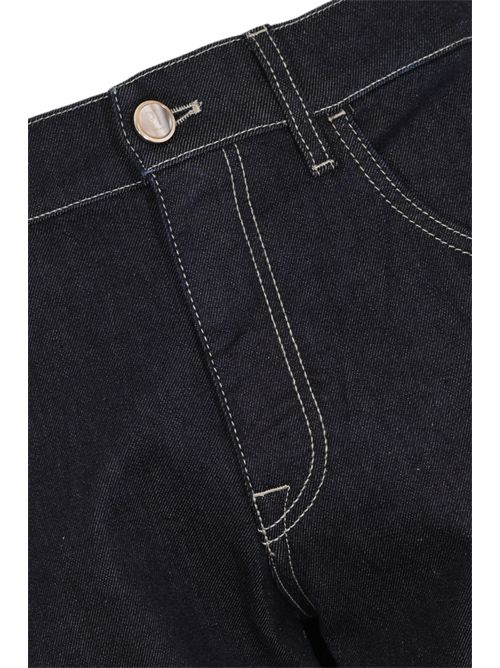 Jeans in denim scuro di cotone e modal PT TORINO | QP05Z0 CP6140SK00